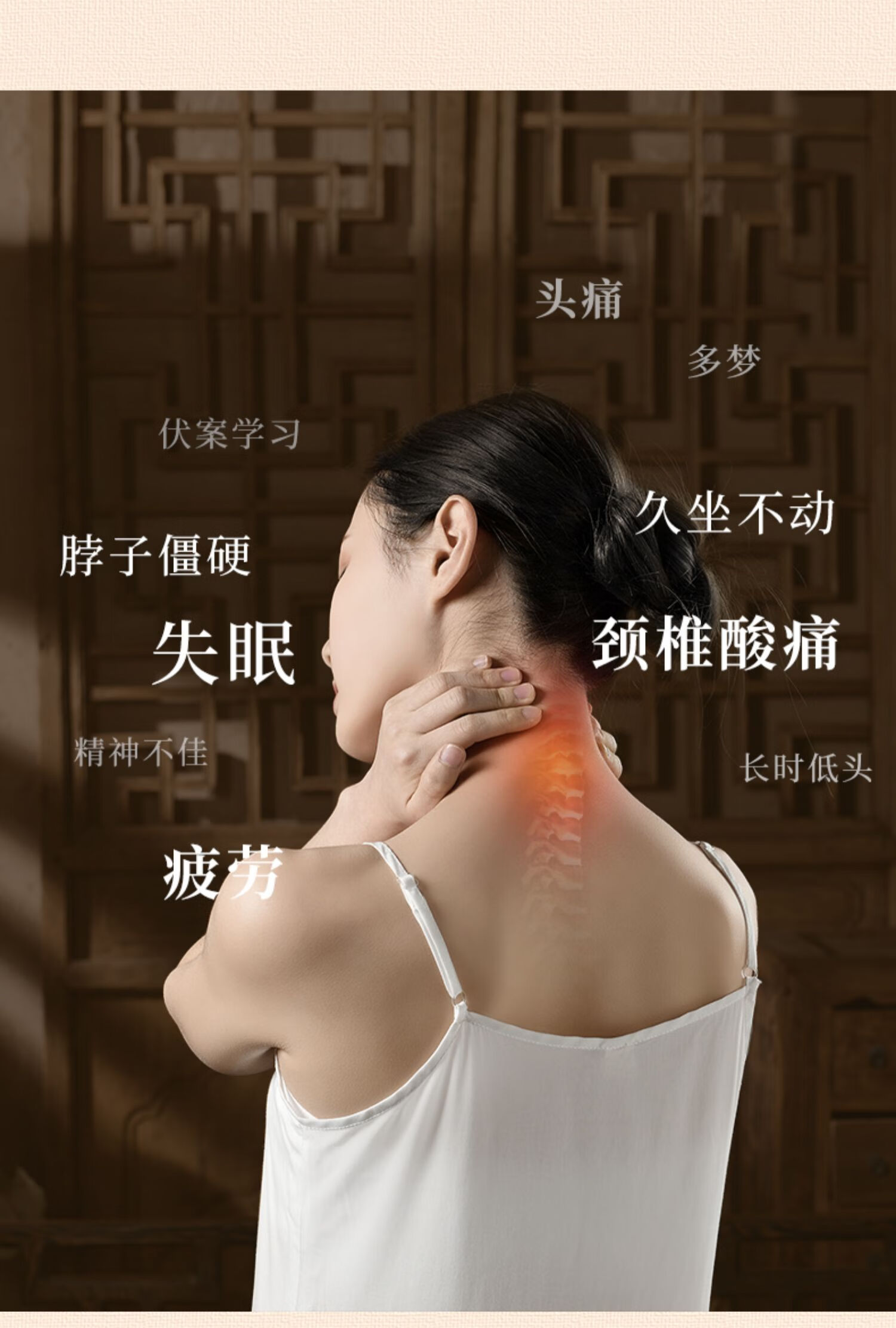 颈椎枕头电加热盐袋海盐粗盐热敷包家用肩颈艾灸艾草理疗袋经典款颈椎