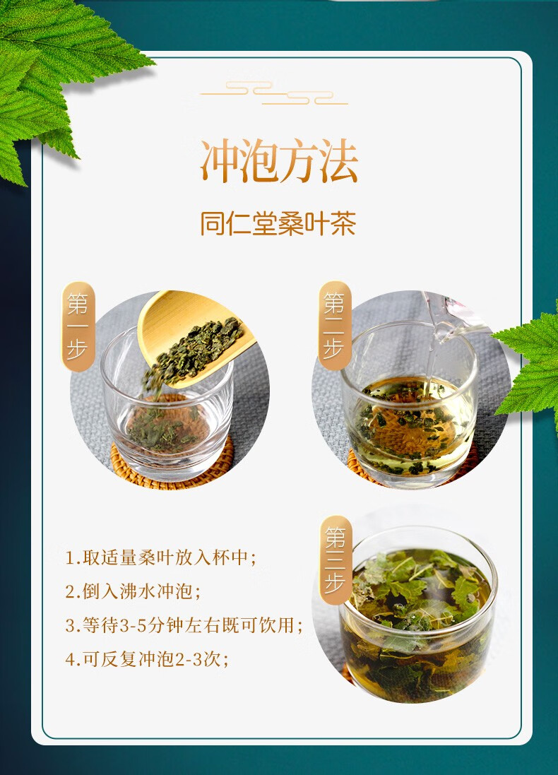 桑叶茶制作方法步骤图片