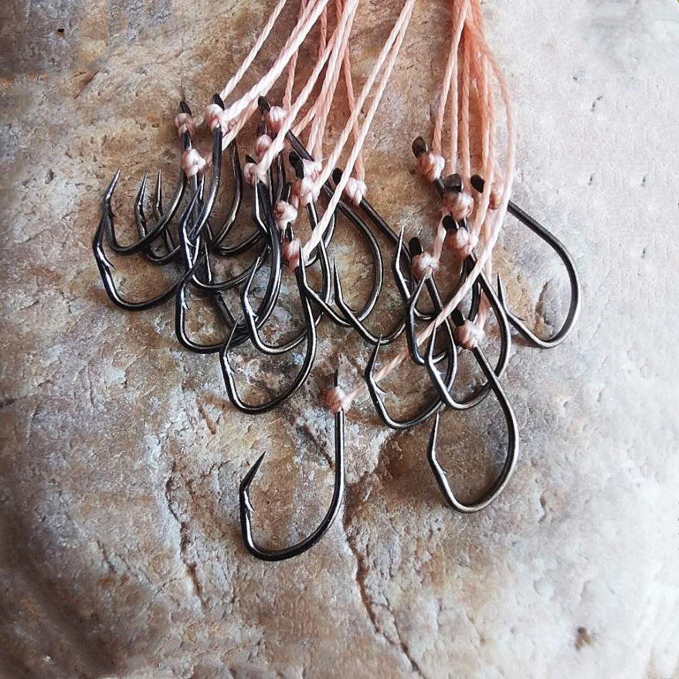 甲鱼钩鳖钩黄刺黑鱼鲶鱼黄鳝钩回头钩歪头钩黑鱼钩鱼钩 大号45厘米