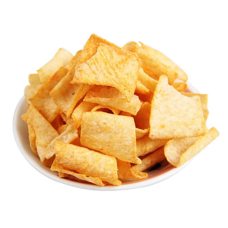 秦建国网红铁棍山药薄片山药薯片混合口味90g5番茄味奥尔良烤肉味量贩