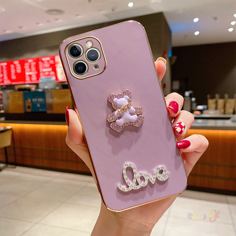 壳百变 于苹果iphone11promax手机壳pormax电镀水钻ipone11pmax保护套