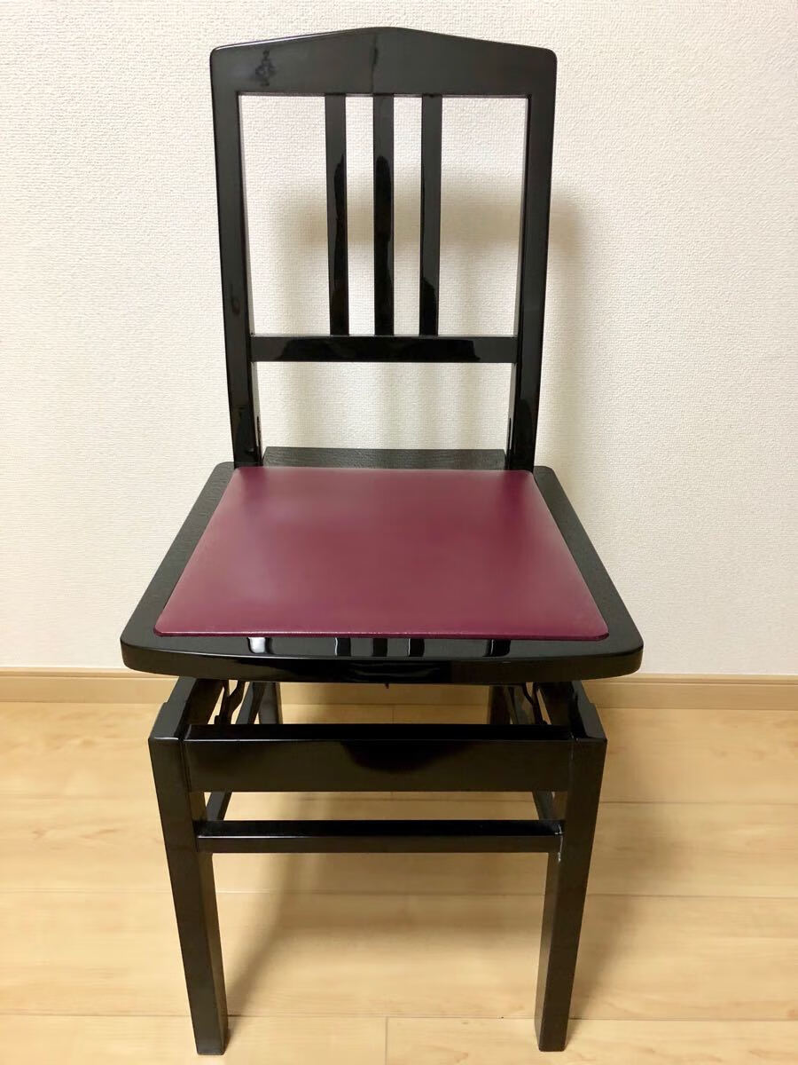 授权itomasa全新日本进口原装钢琴椅琴凳实木餐椅靠背椅子可升降 no:5