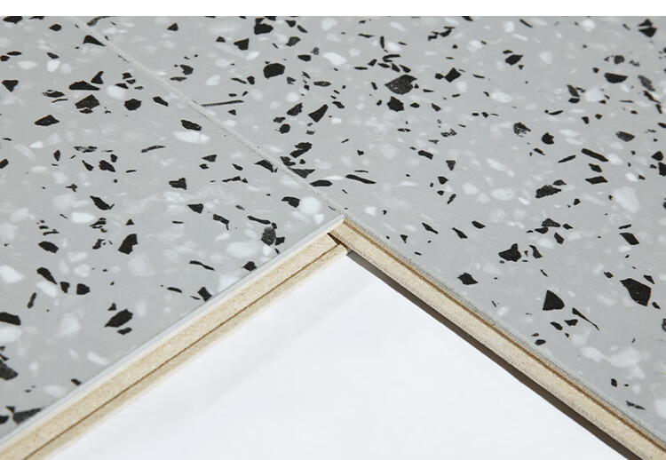 工业风12mm水磨石北欧服装店民宿商用石纹水强化复合木地板