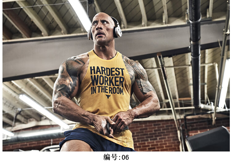 健身海报巨石强森道恩健身海报翘臀jenselter肌肉男墙贴海报定制sn