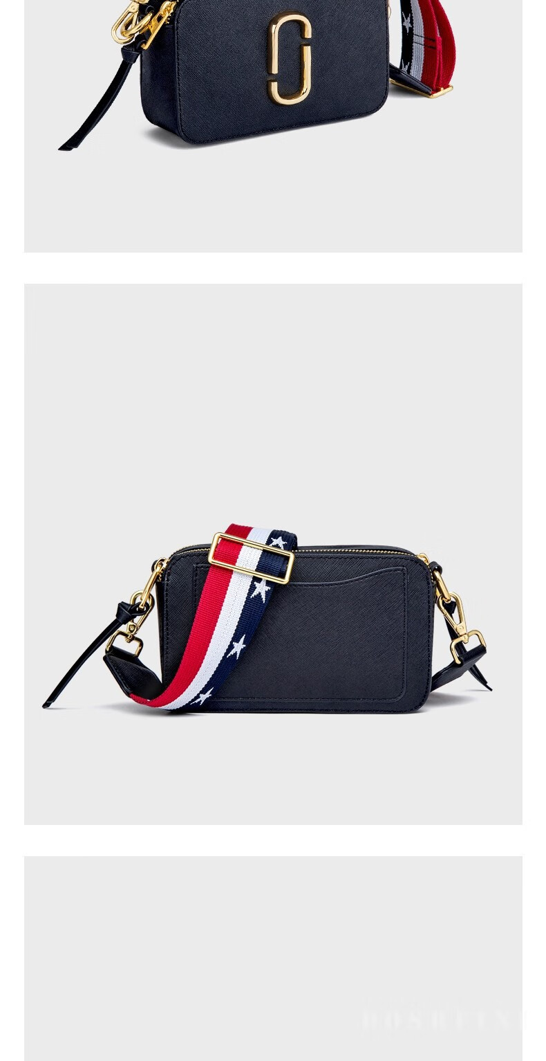 杜莎菲尼(dosrfini)单肩包女迷你相机包宽肩带女士斜挎包新款简约百搭