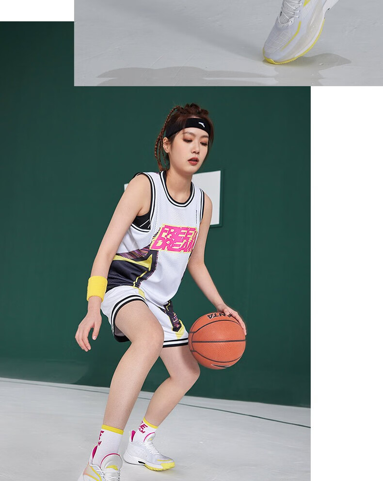 轻狂3代安踏氮科技女子篮球鞋2022夏季新款低帮实战耐磨球鞋运动鞋女