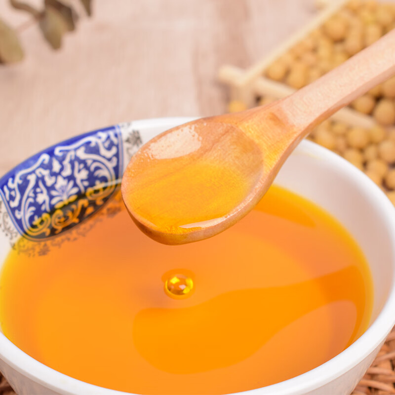 东北大豆油黄豆油榨豆油5斤装