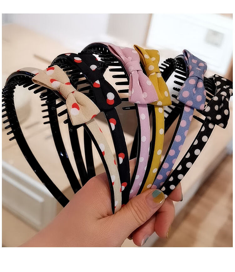 brangby 简约发箍防滑发饰儿童头箍带齿发夹女童发卡夹子女孩头饰可爱