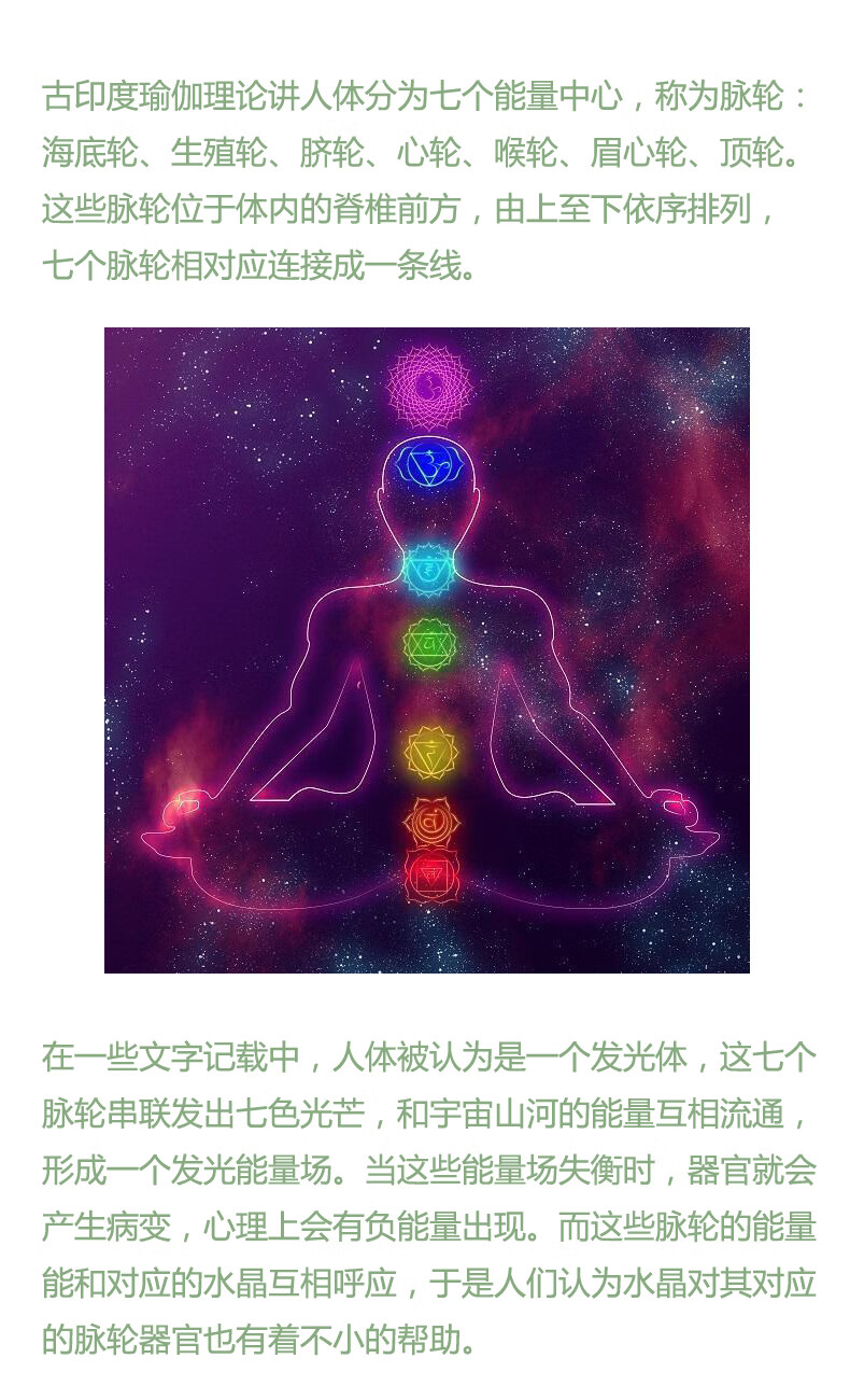 唯诚天然水晶七脉轮石头疗愈石能量水晶平衡系统冥想灵修原石标本一套