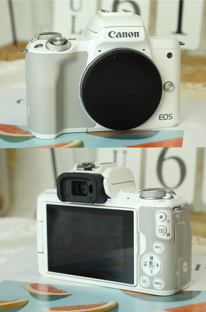 【二手95新】二手佳能m10m3m100m200m6m50二代学生入门级高清便携微单