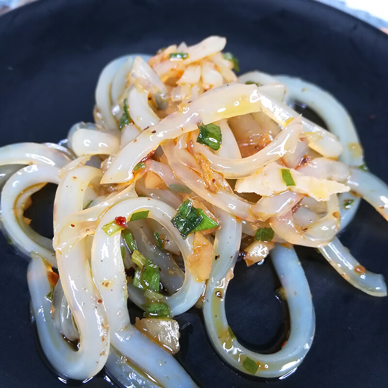 【锅盔凉粉】四川南充地方特产圆锅盔夹凉粉麻辣特辣川味小吃 【凉粉