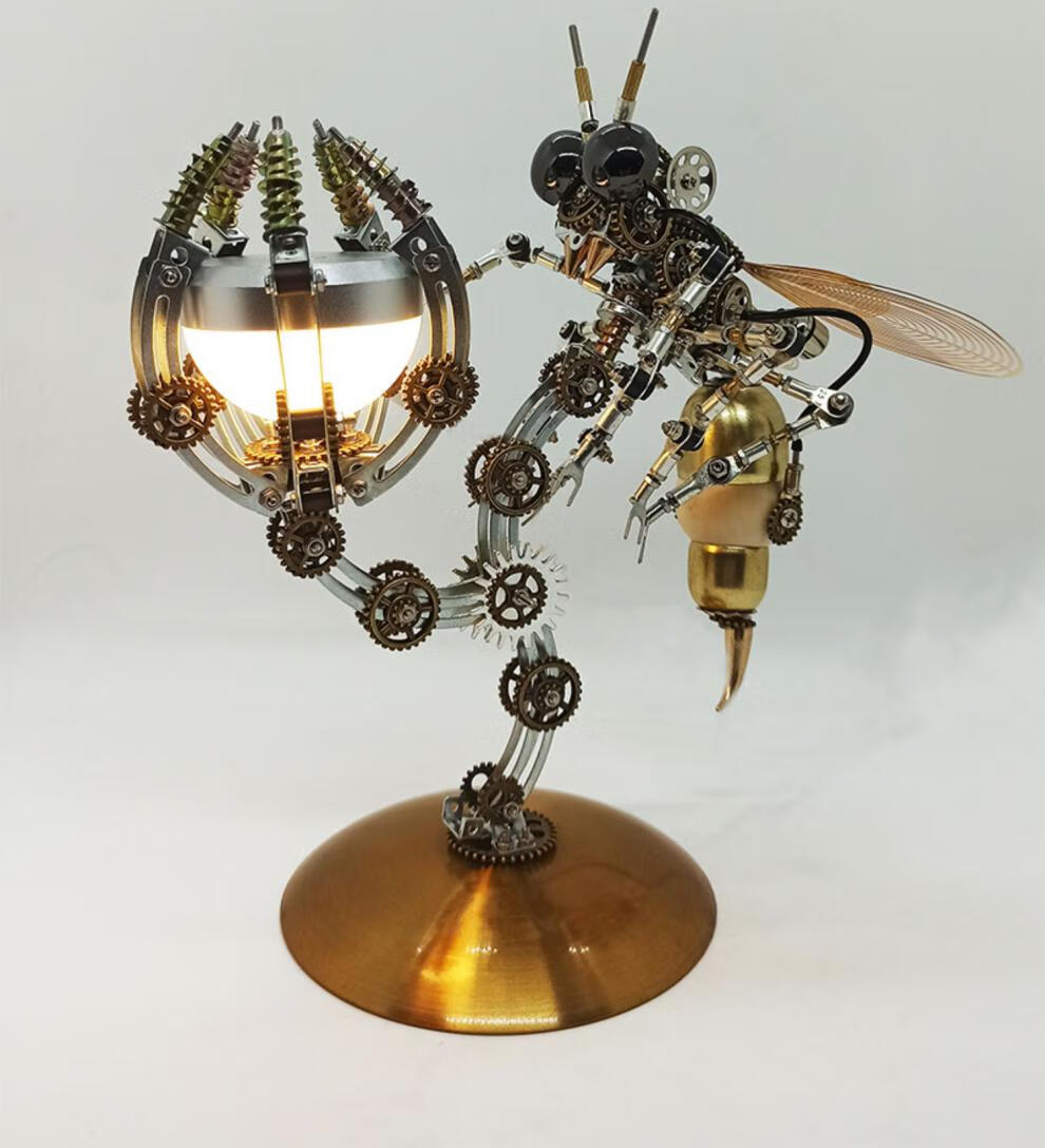 手工金属拼装模型成年人高难度组装机械玩具送工具礼物黄蜂摆件黄蜂