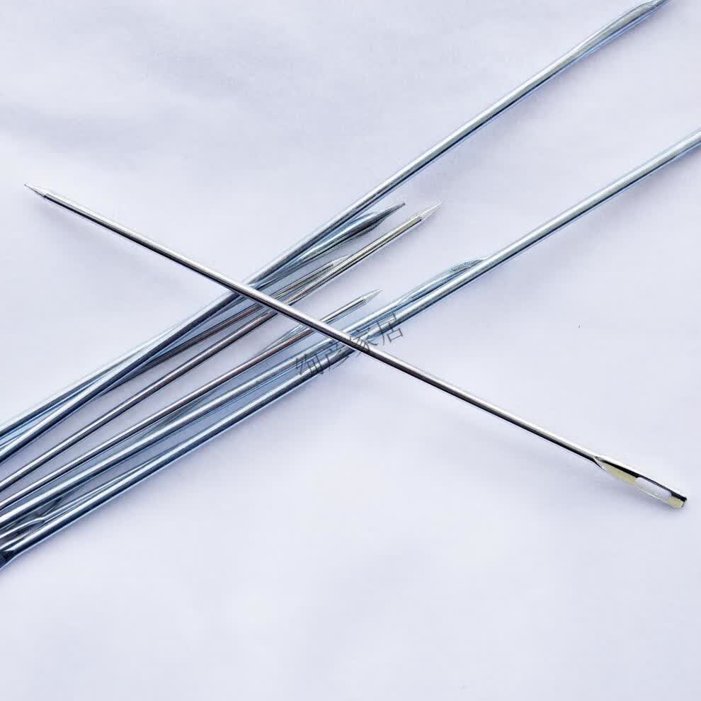 缝麻袋包特大号针特大号打包针编织袋大针缝麻袋针加粗缝包针封包穿线