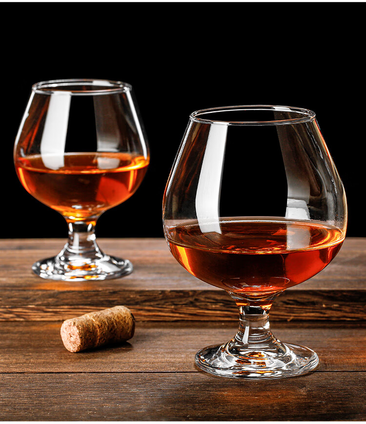 矮脚杯 红酒杯具水晶玻璃洋酒杯 杯红酒杯矮脚干邑杯威士忌杯家用