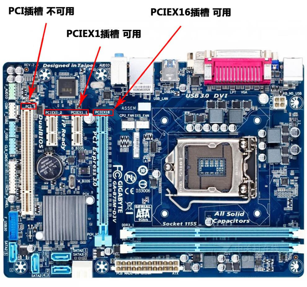 pcie插槽圖