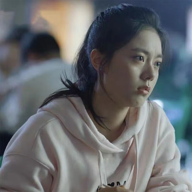 少年派2赵今麦林妙妙同款印花粉色连帽衫卫衣女秋季套