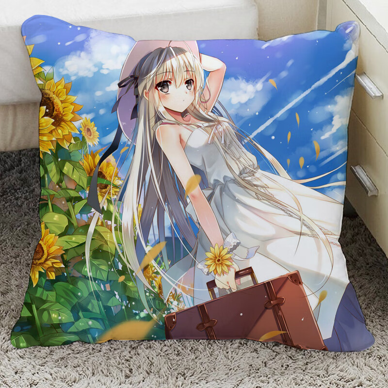 诺福佳初音抱枕初音未来周边二次元动漫枕头靠垫抱枕diy来图定制礼物a