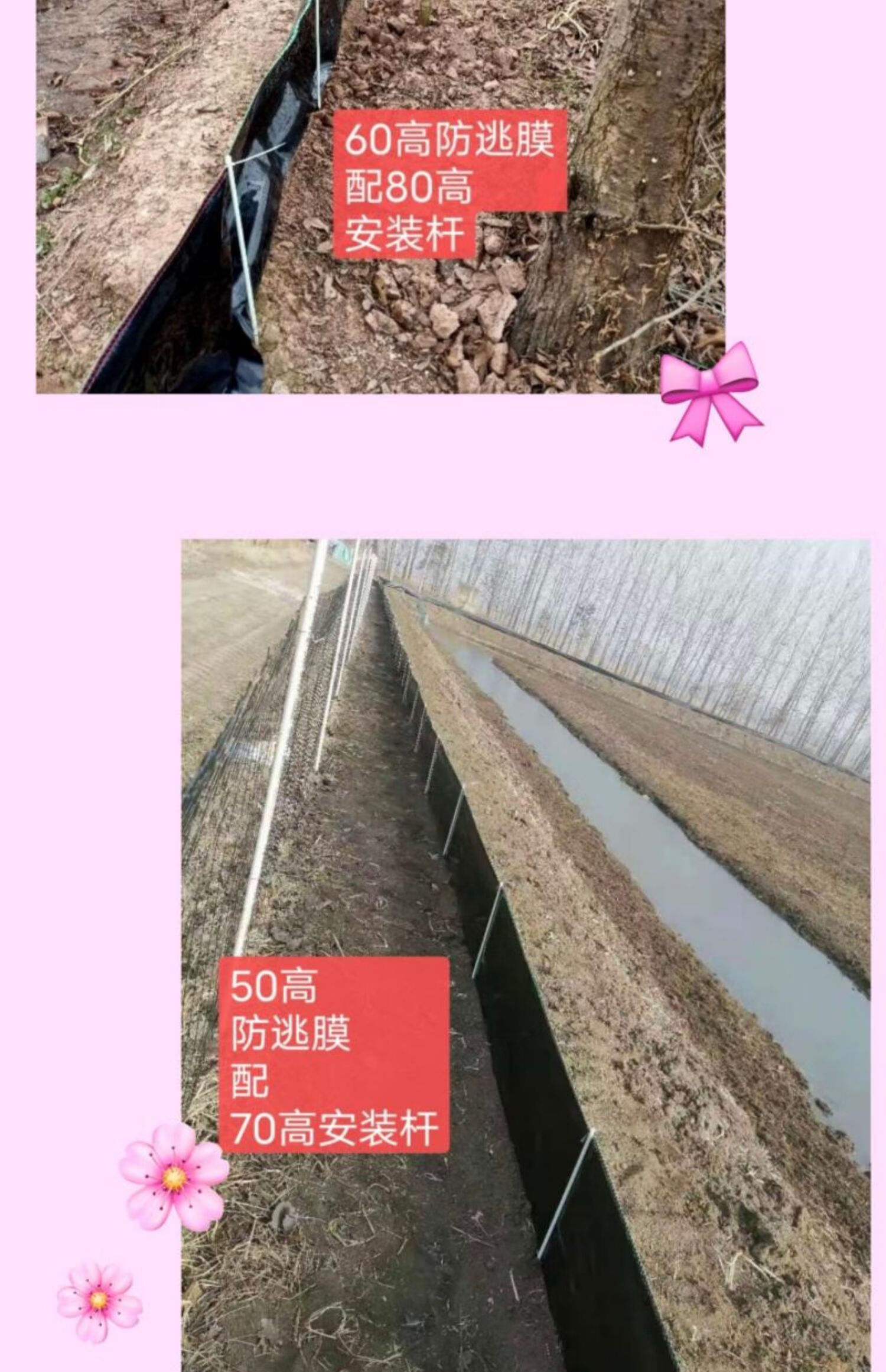 鱼网捞大型加长配件虾鱼塘小龙虾防逃网养殖支撑杆青蛙甲鱼围网防逃膜