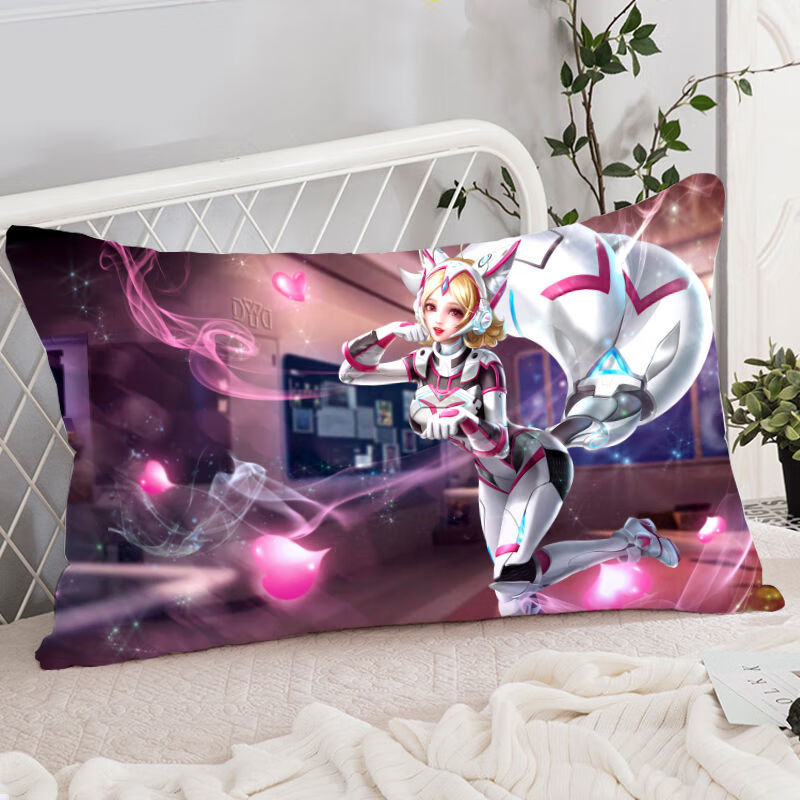 花仟陌王者荣耀妲己抱枕定制双面含芯办公室学生午睡长枕头男女生日