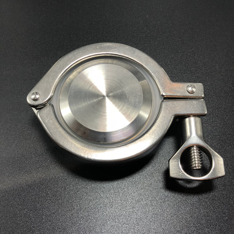 304不锈钢卡箍盲板套装/卫生级卡箍/精铸卡箍/重型卡箍/抱箍25(定制)