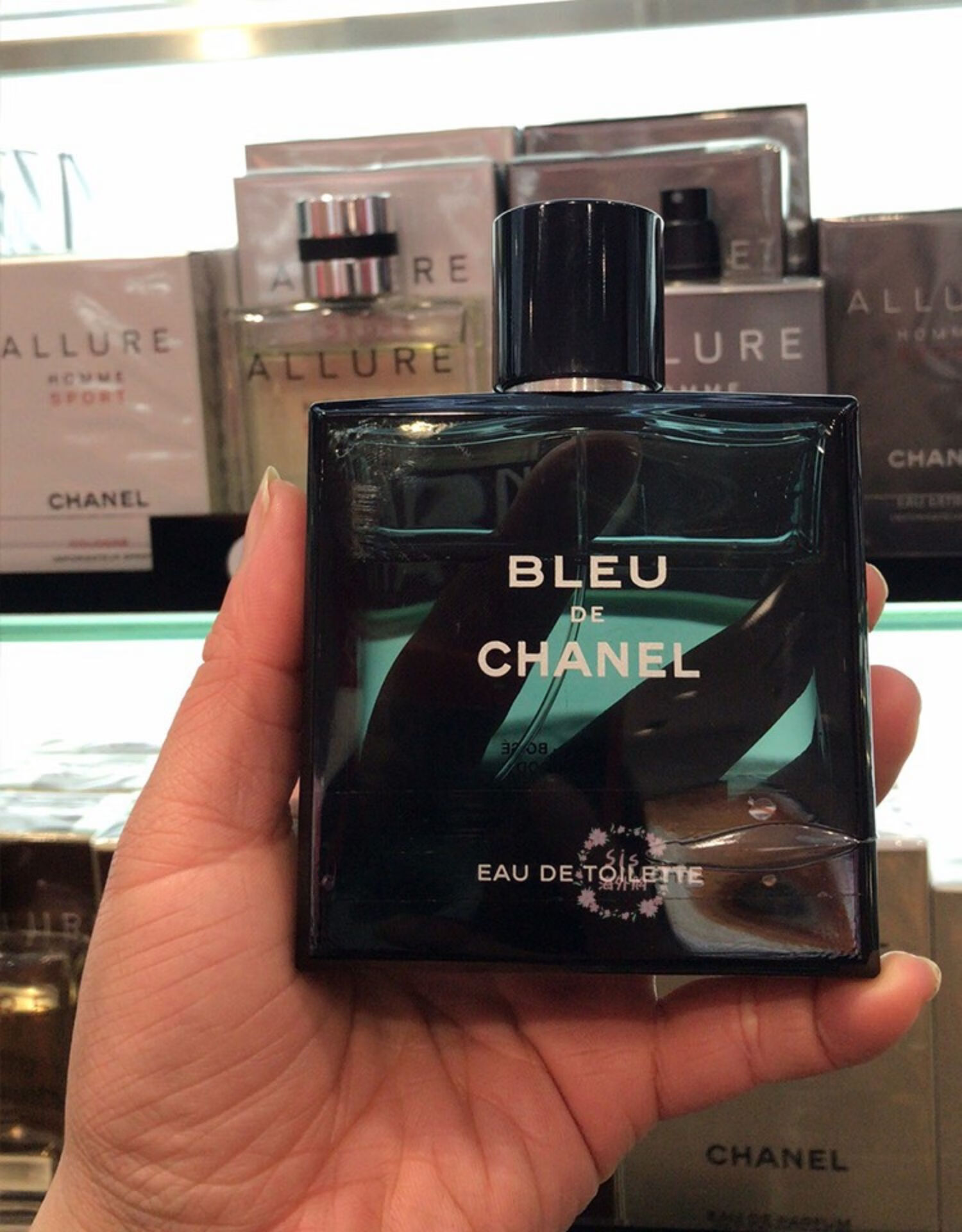 香奈儿(chanel) 蔚蓝男士香水淡香bleu浓香清新持香精100ml礼盒 蔚蓝