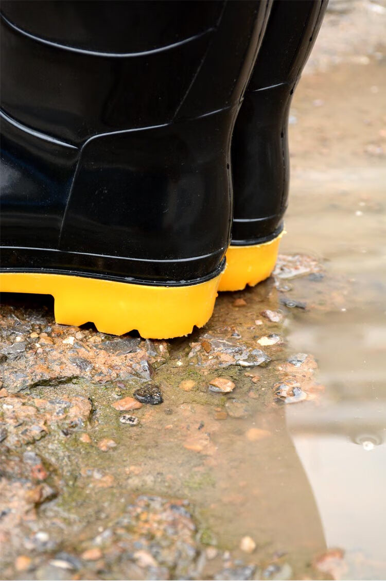 春秋橡胶雨鞋男大人穿的短筒雨鞋干活防滑加厚耐磨低帮水靴防酸碱 078