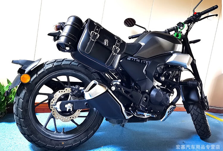 适用于本田cbf190tr改装后靠背尾架快拆边包侧包护杠保险杠前杠大灯罩