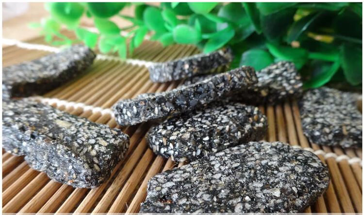 安徽安庆特产黑芝麻糖酥糖芝麻片炒熟芝麻糖休闲小吃黑芝麻糖500g