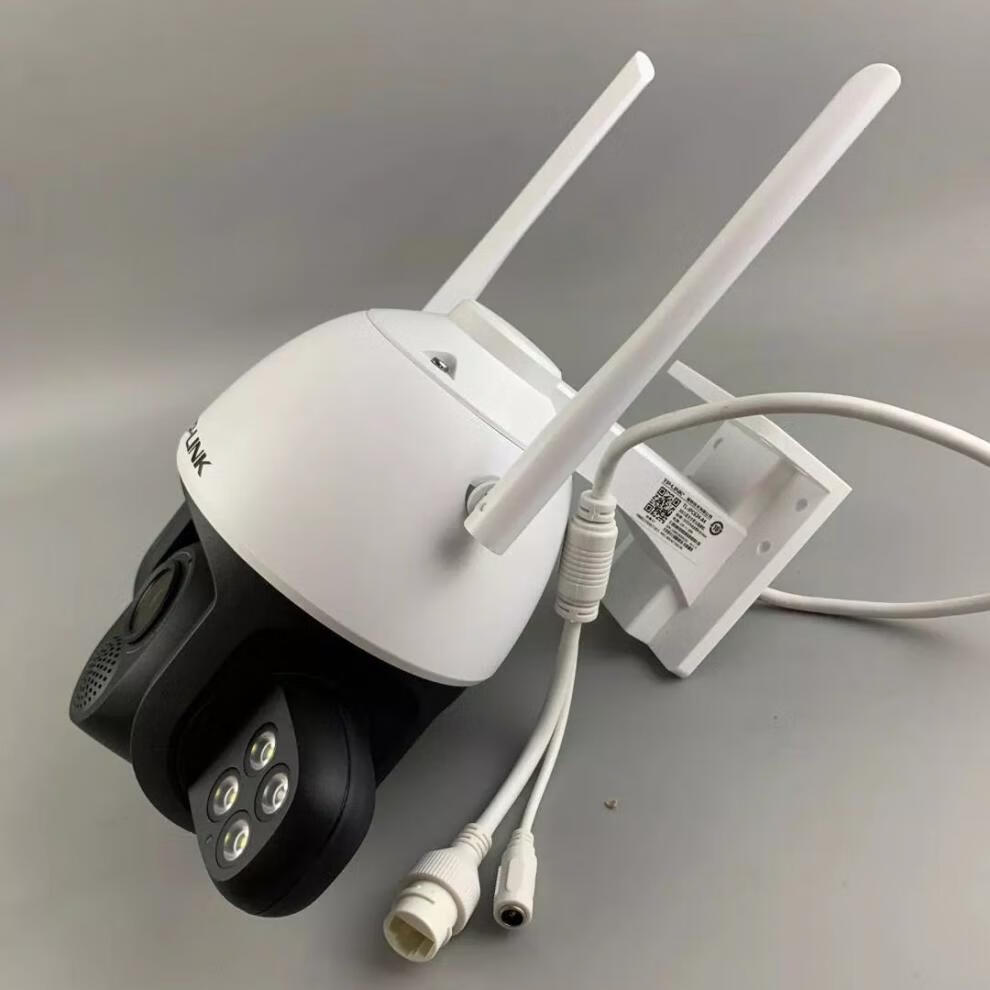 44tp-link室外防水无线摄像头警戒双向语音300w全彩ipc634-a4 128gb