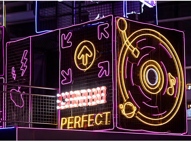 led灯带12v柔性霓虹灯带七彩发光字高亮广告招牌造型软灯条 12v 中性