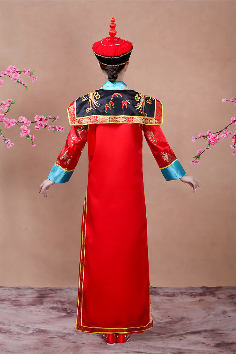 清朝皇后服装古装满族女皇太后贵妃格格服朝服女王慈禧