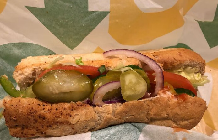 赛百味面包北京subway赛百味三明治6寸早餐面包零食糕点心下午茶