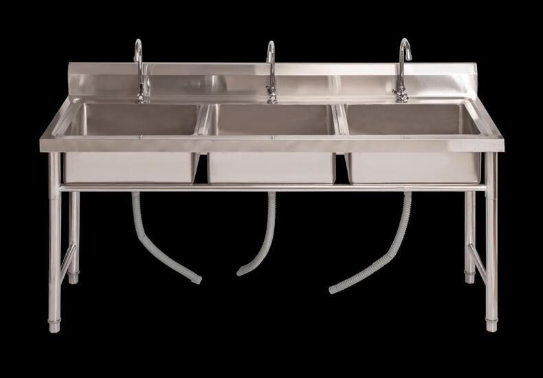 洗菜盆双槽 厨房不锈钢水槽洗碗池水池商用家用单槽洗碗槽洗手盆 经济