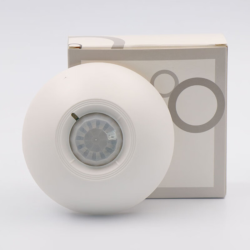 幕帘红外报警器室内吸顶红外探测器室内防盗器枫叶pa465常开常闭 新款