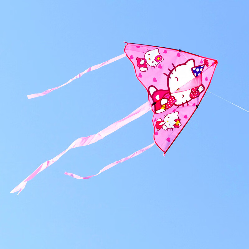 hellokitty哈喽kt猫风筝2022年新款风筝hellokitty女孩初学者微风儿童