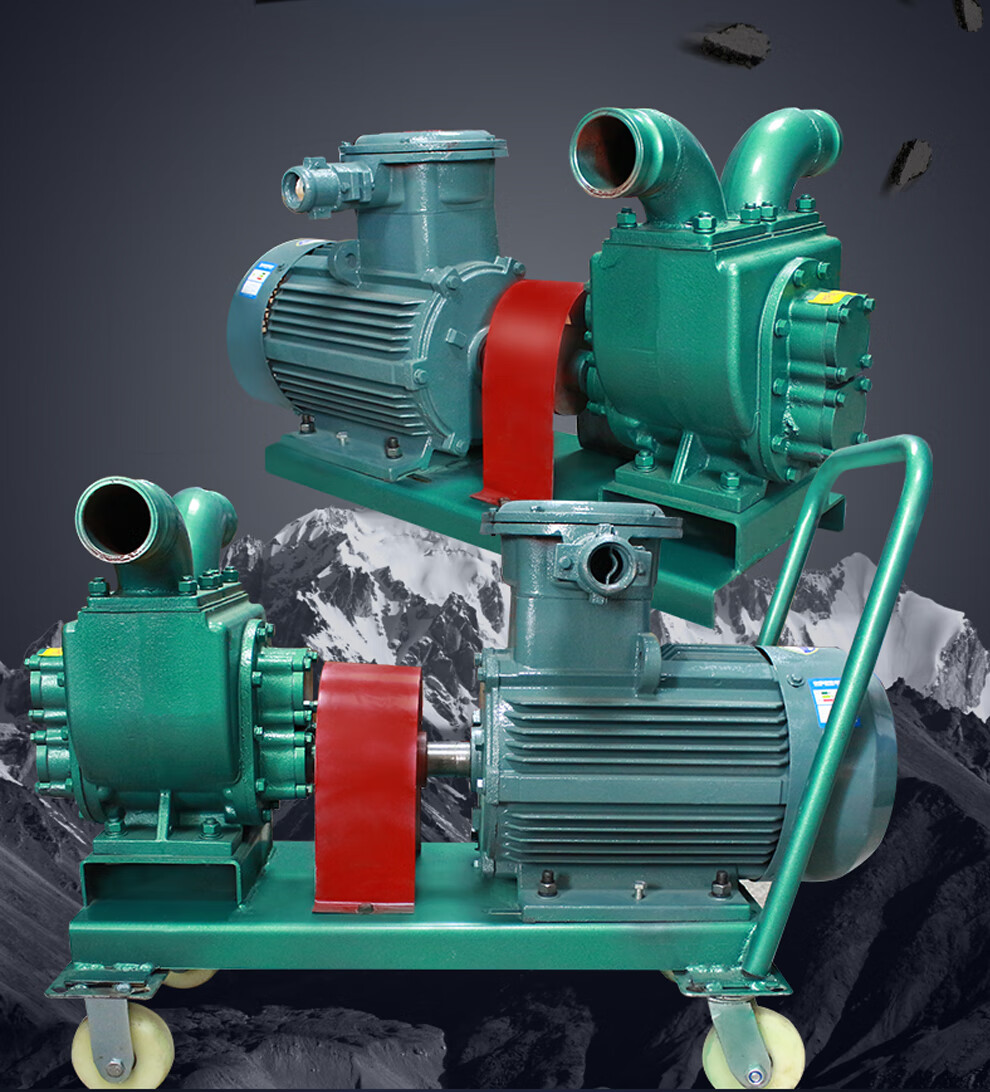 yhcb三相电380v圆弧齿轮泵柴油汽油抽油泵导油泵大流量自吸防爆泵380v