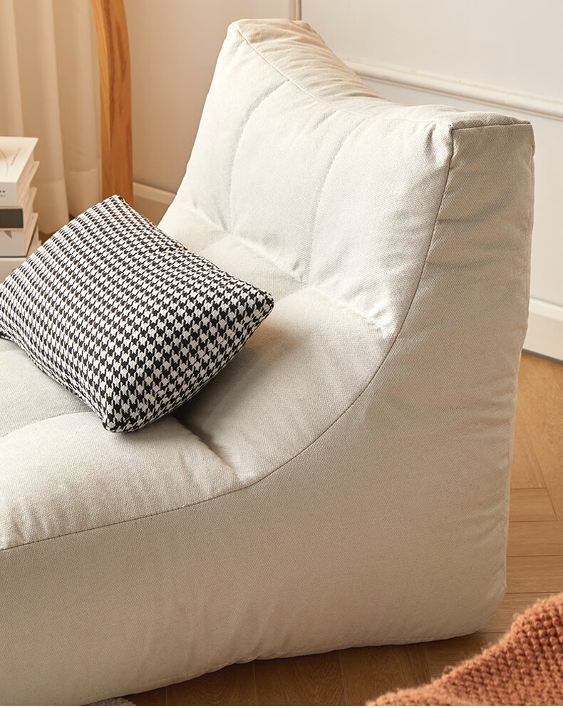 放在床上的椅子懒人沙发可躺卧阳台休闲躺椅网红榻榻米沙发椅单人卧室