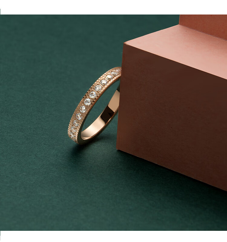 食指戒指女网红时尚个性气质关节指环简约闪情侣饰品 7#内周长约55mm