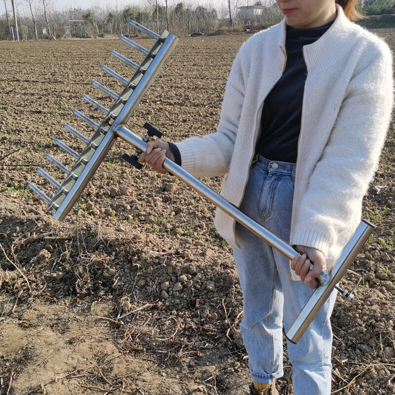 栽葱神器葱栽子大葱叉子自动打孔工具洋葱种菜打孔器移苗栽苗种葱好运