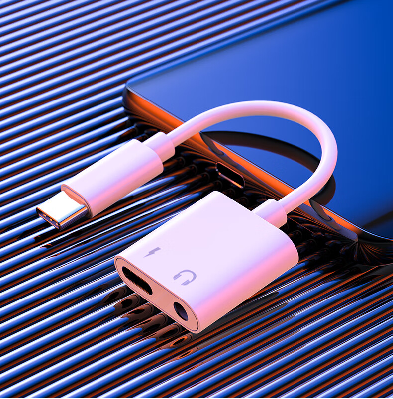 适用华为mate30/p20 pro耳机转接头p10pro/p30/20pro/nova5转换器线荣