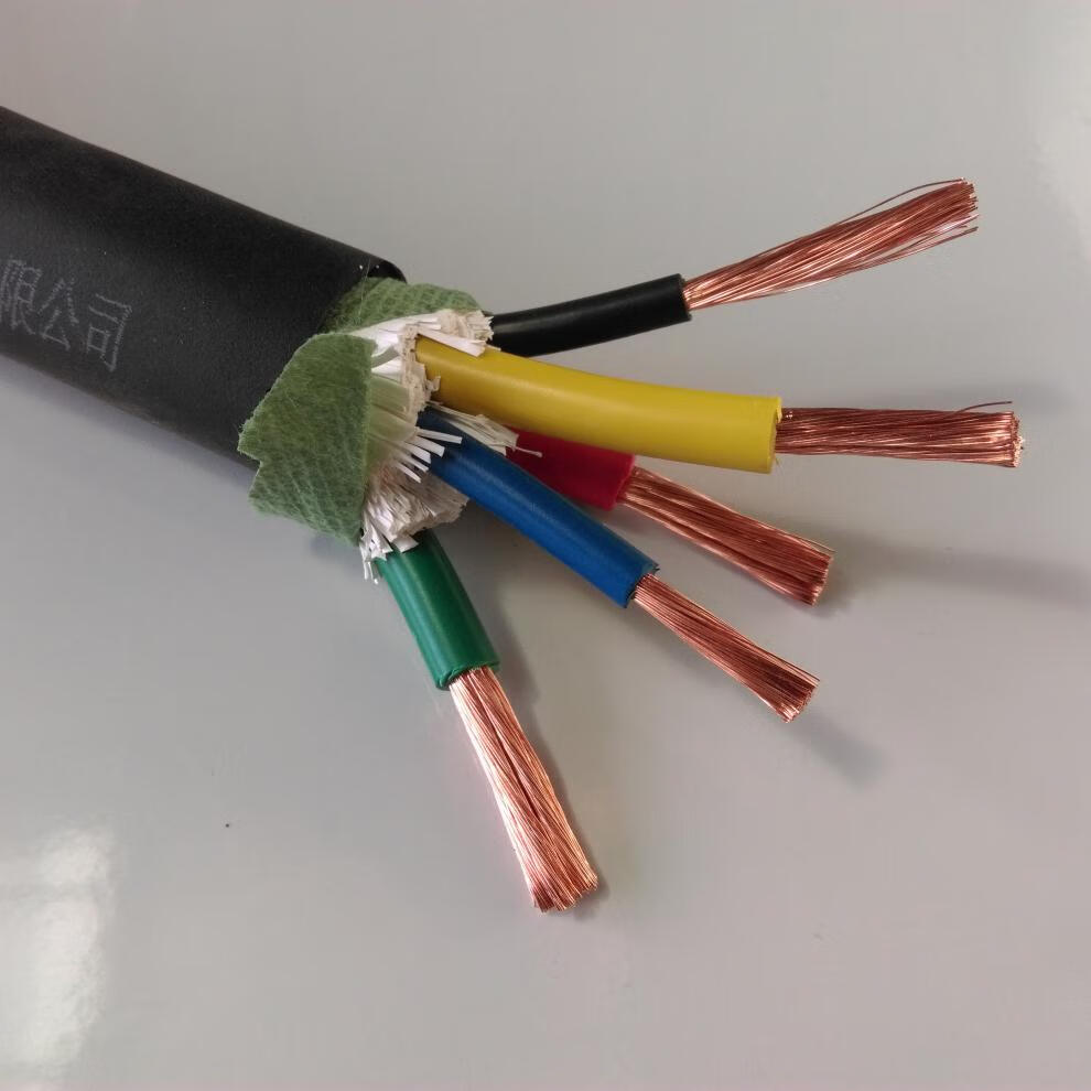 迎科国标纯铜zr-rvv/vvr软芯护套电线3芯4芯5芯16/25/35平方软电线 2