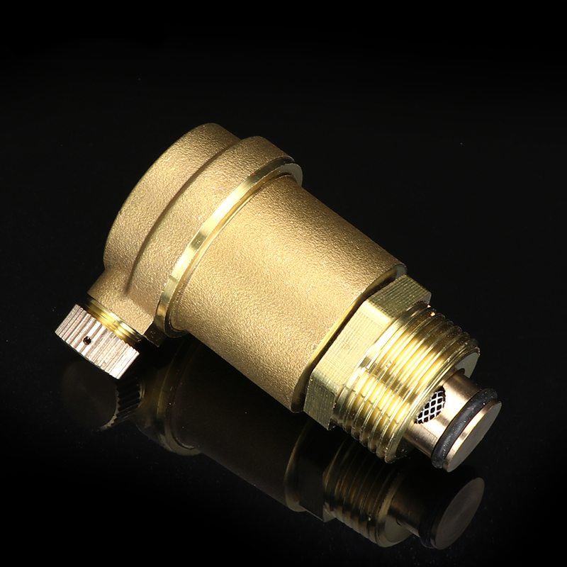 黄铜加厚排气阀全铜自动排气阀管道暖气水管放气阀排空气阀门dn20