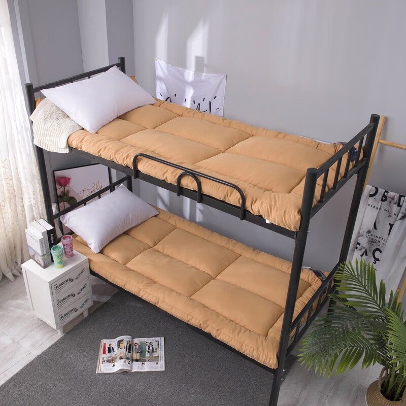 家纺床垫子学生宿舍单人上下铺床褥床垫床上四季加厚垫子清新定制尺寸