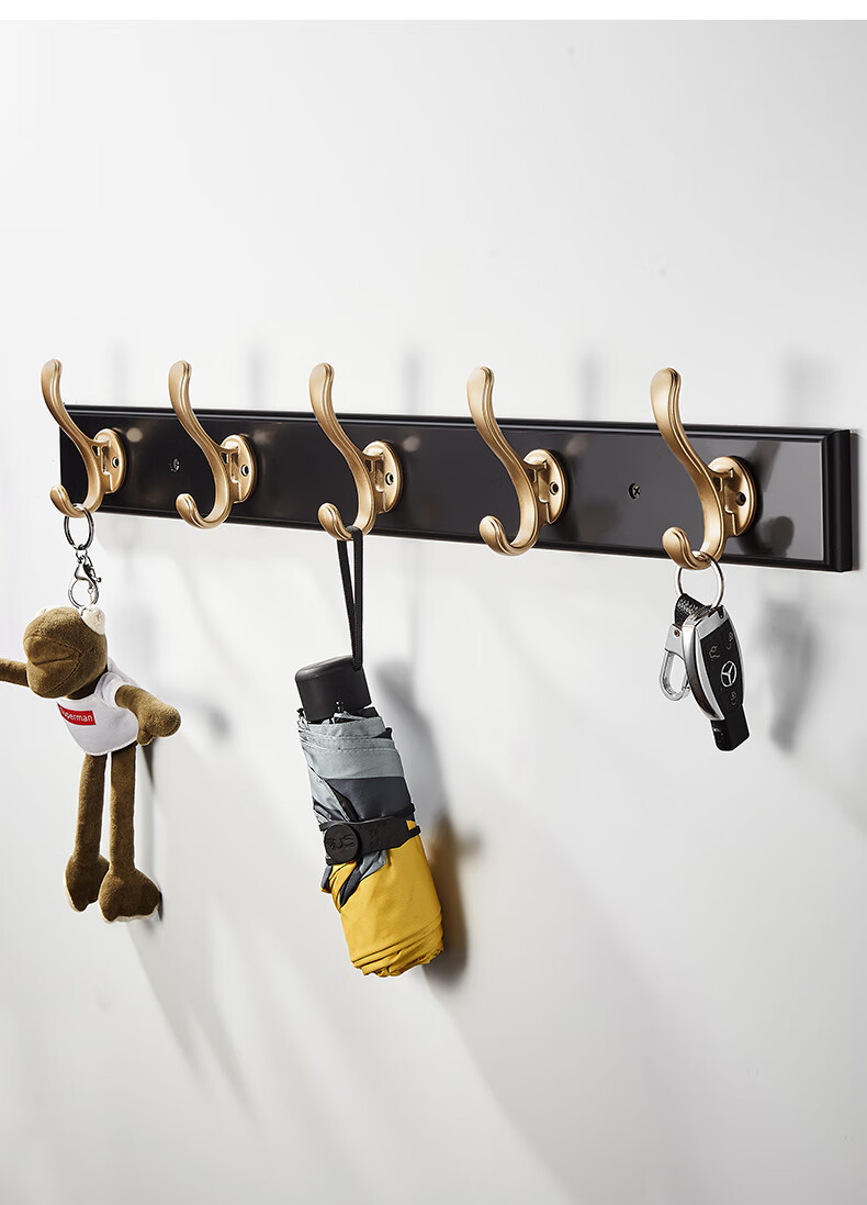 小米生态米家通用挂钩鞋柜门口轻奢创意衣柜壁挂式墙壁衣服玄关入户挂