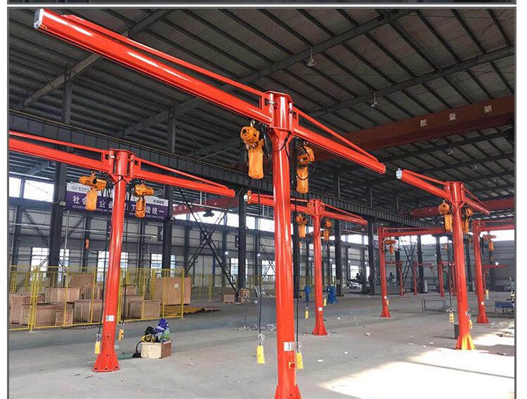 悬臂吊电动旋转独臂吊小型摇臂吊升降机手动单臂吊旋臂吊墙壁吊机