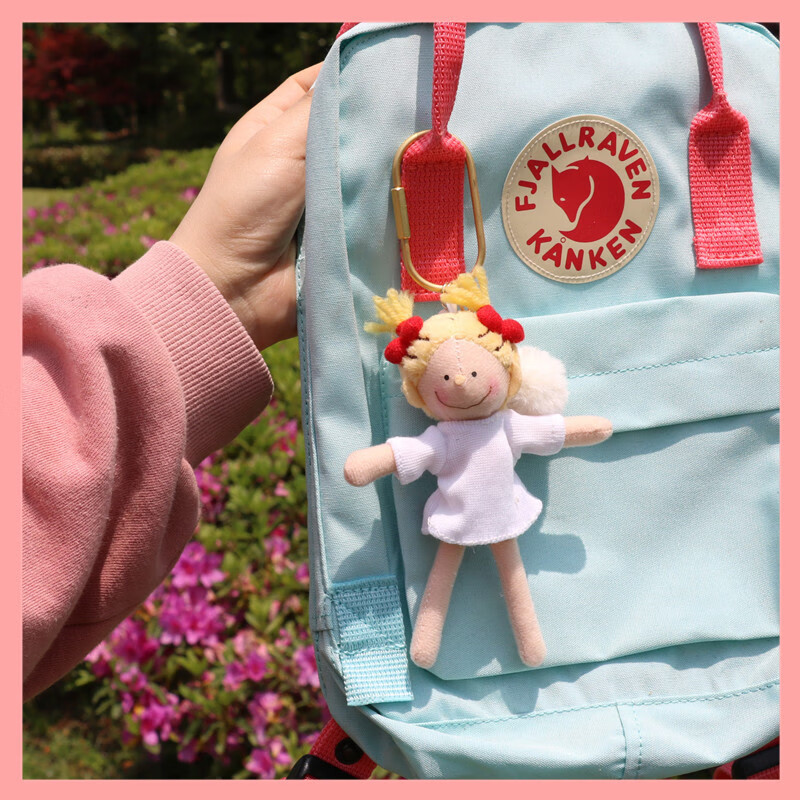 新品儿童书包挂件可爱coco酱小女孩公仔包包挂件网红少女心毛绒书包