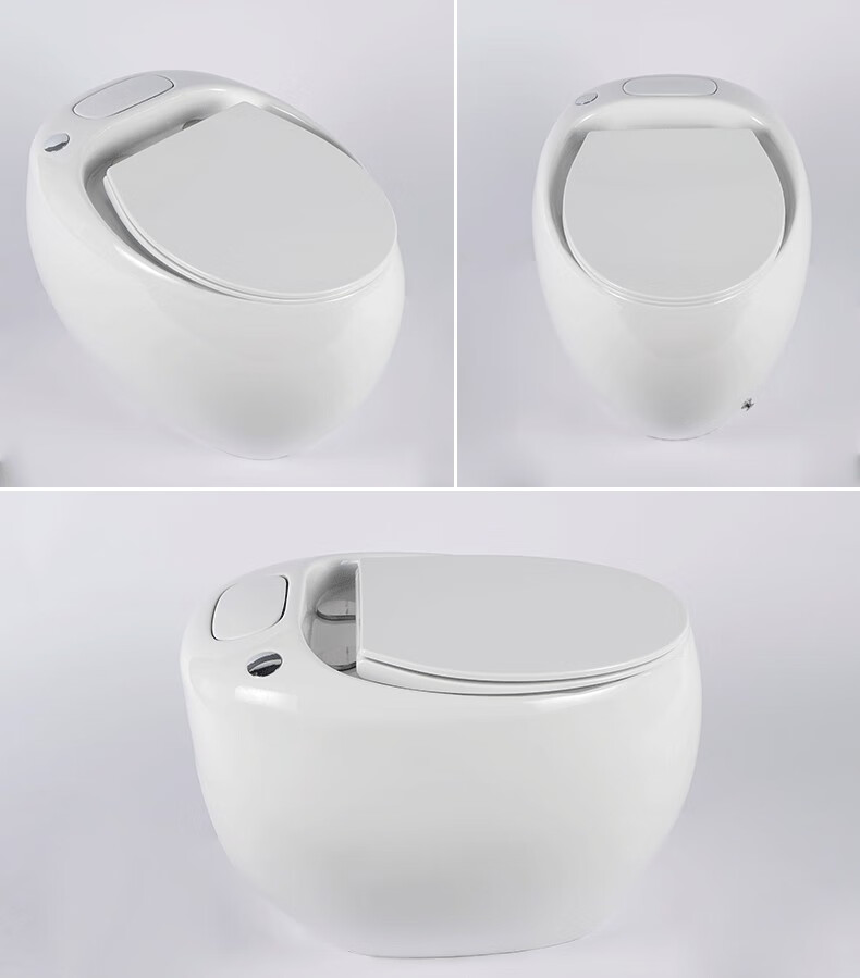 科勒京选 蛋形马桶小型马桶鸡蛋型小户型德国鸡蛋形个性创意马桶超旋