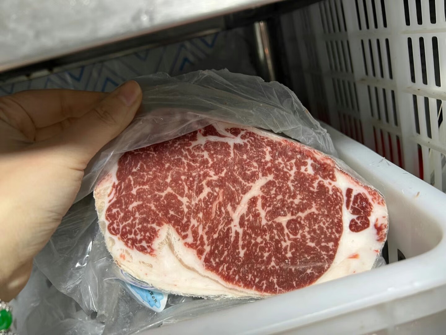 顺丰速运2斤国产龙江和牛a3和牛西冷1000克4块左右m6和牛清真国产橙