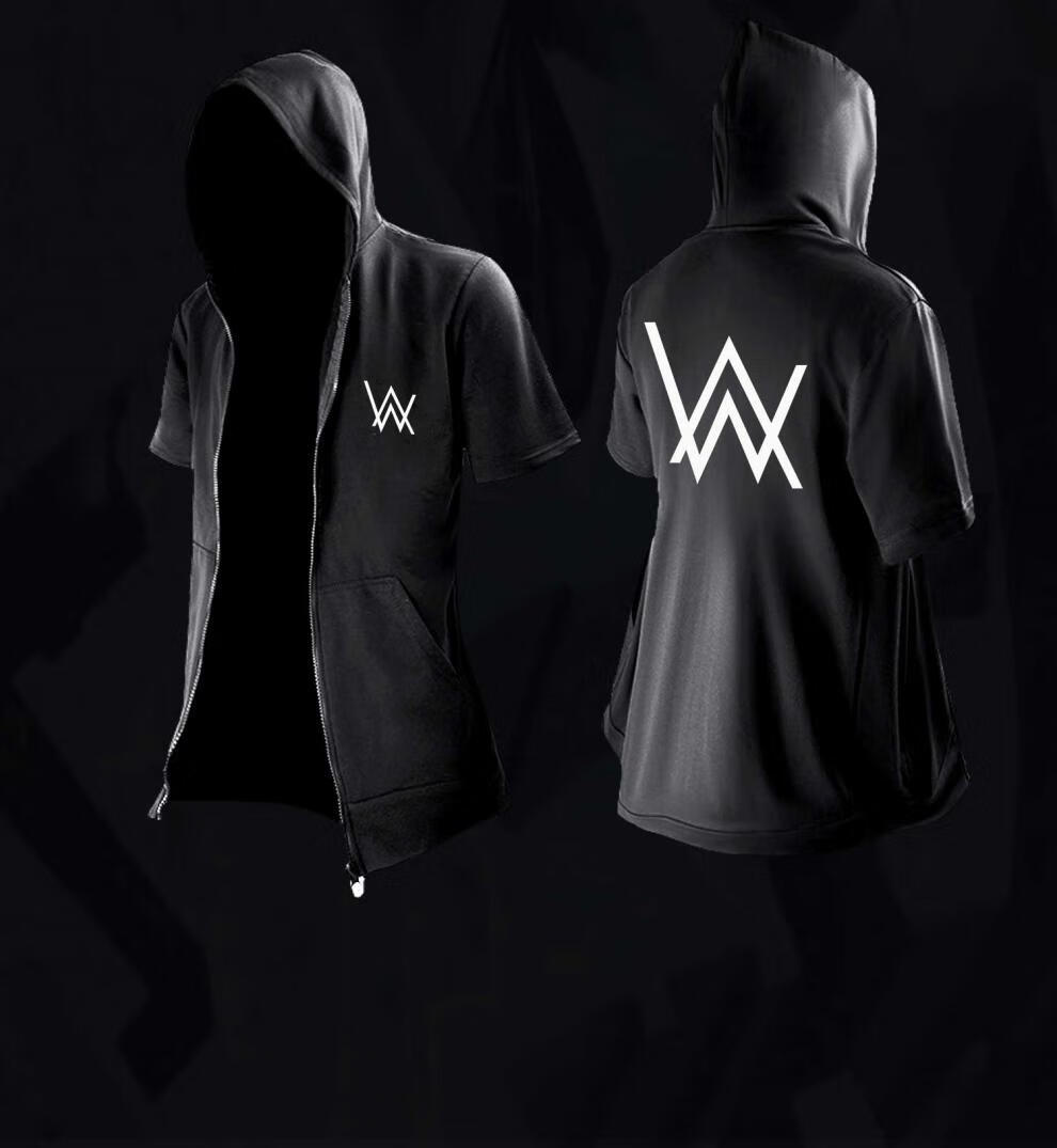 艾伦沃克同款卫衣alanwalker周边风衣男faded电音衣服外套短袖2l