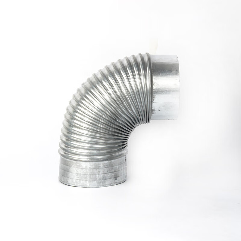 煤炉烟囱弯头拐角三通柴火炉子接头弯头烟管接口烟道接口三通口 8厘米